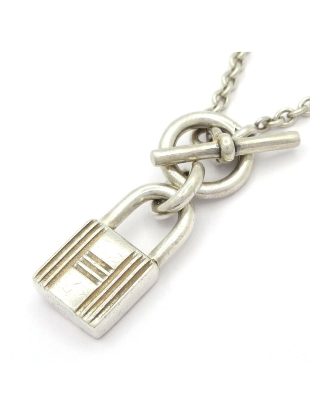 Hermes Necklace Amulette Silver